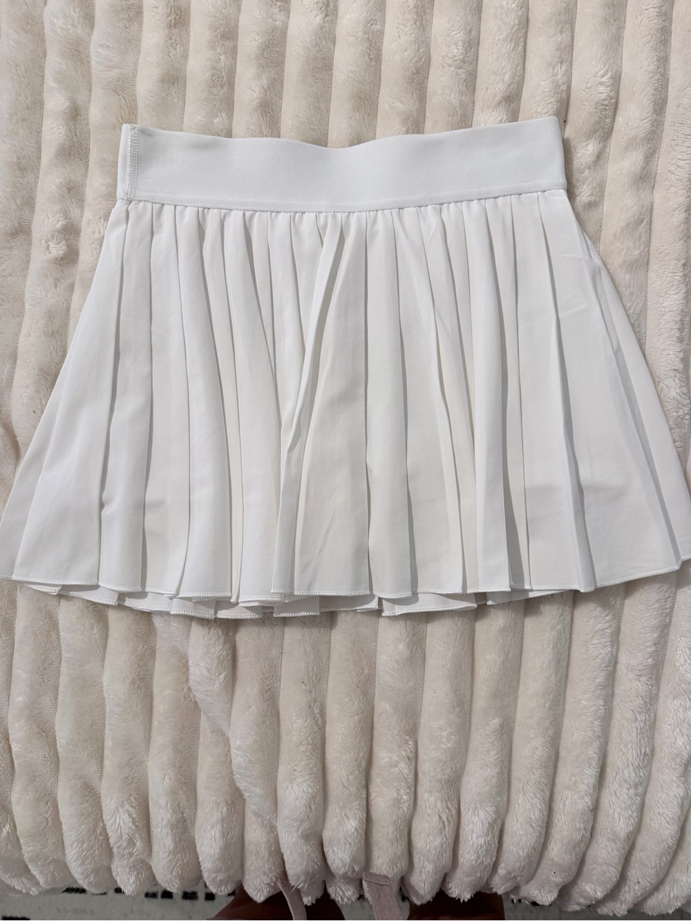 TNA White Pleated Women’s Skirt